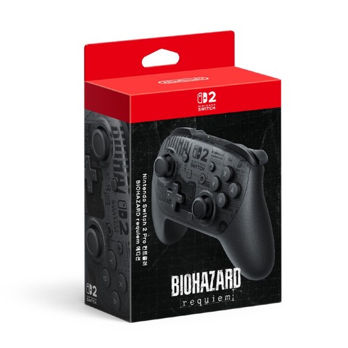 닌텐도 NS2 PRO 컨트롤러 BIOHAZARD ED