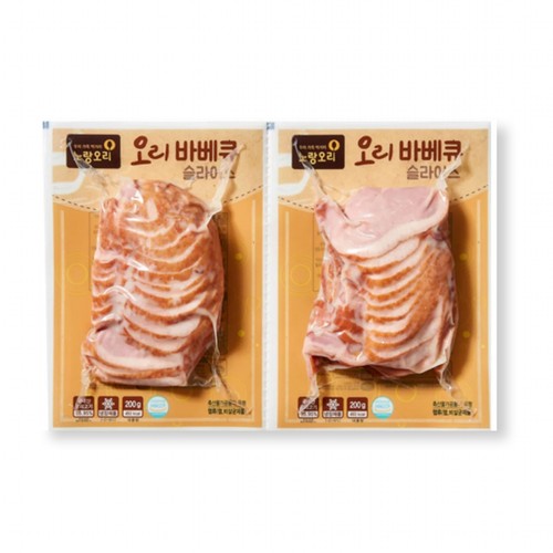 노랑오리 훈제슬라이스 (200G*2)