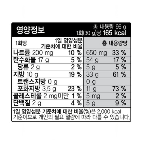 해태 가루비감자칩 연어초밥맛 (96G)