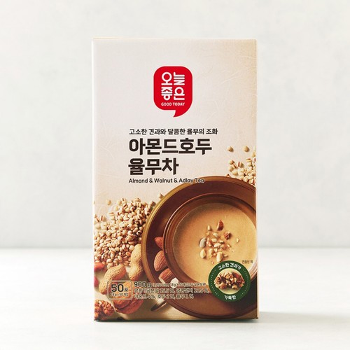 오늘좋은 아몬드호두 율무차 (18G*50입)