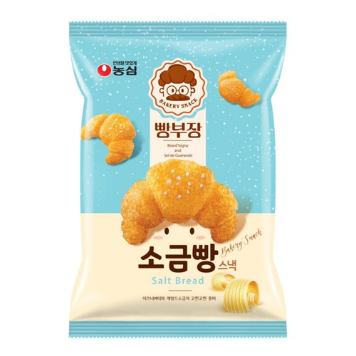 농심 빵부장 소금빵 스낵 (55G)