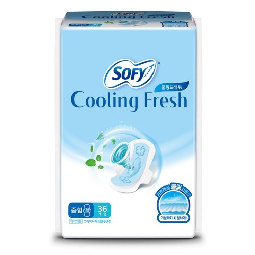 쏘피 쿨링프레쉬 중형 (36P)