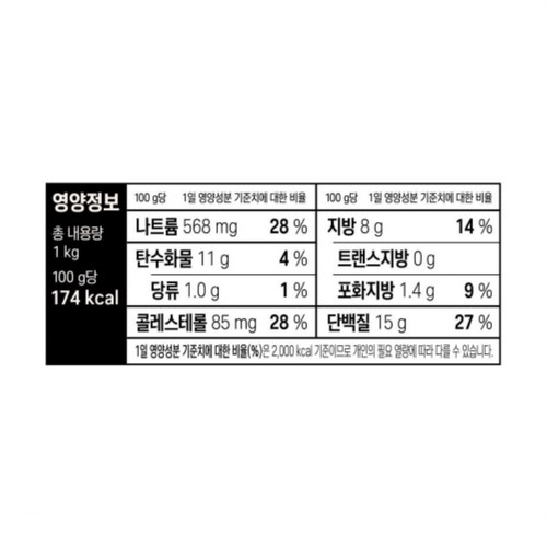 사세 버팔로 윙봉 골드 (1000G)
