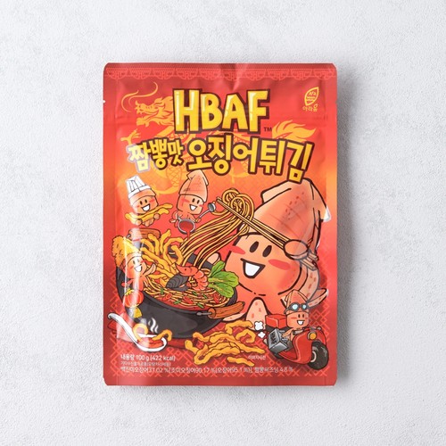 HBAF 짬뽕맛 오징어튀김 (100G)
