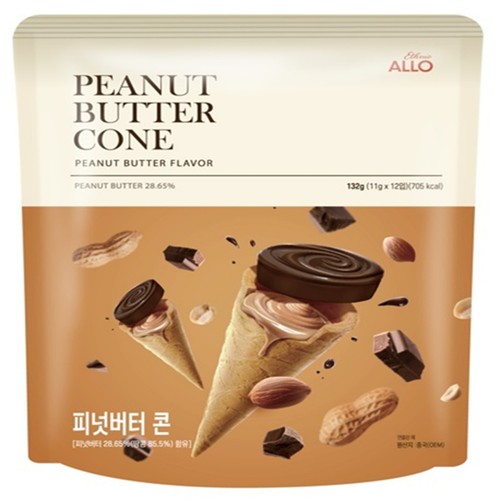 에이트투인터내셔널 알로 피넛버터콘 (132G)