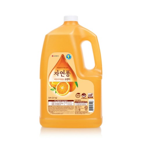자연퐁 주방세제 (오렌지) (3,040ML)