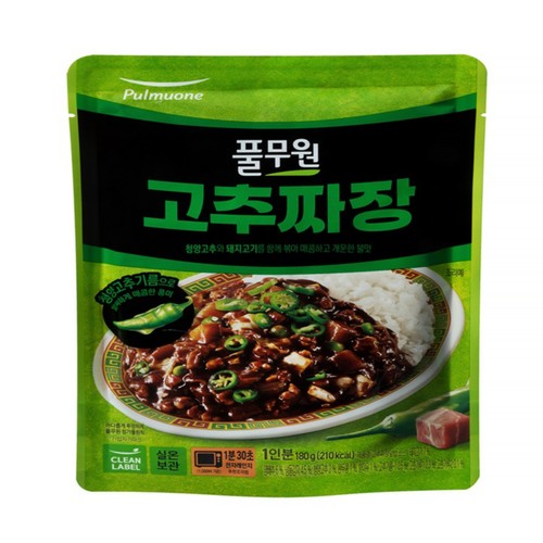 풀무원 고추짜장 덮밥소스 (180G)
