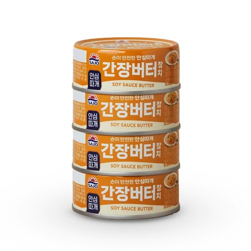 사조 간장버터참치 (100G*4입)