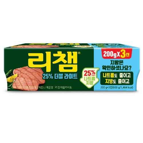 동원 리챔 더블 라이트 (200G*3입)