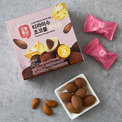오늘좋은 티라미수 초코볼 화이트 (65G)