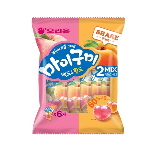  오리온 마이구미 복숭아 (259G)