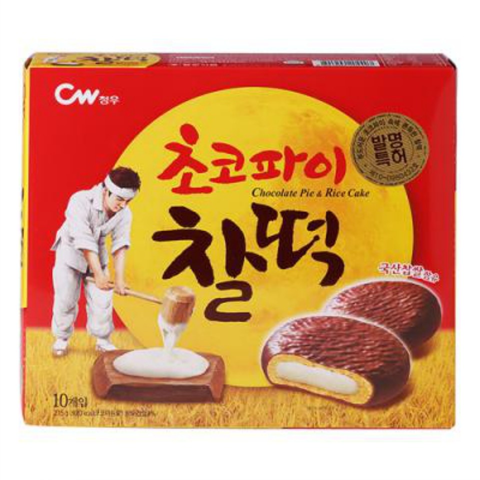 청우 초코파이 찰떡 (21.5G*10입)ㅣ롯데마트 제타 최상의 신선 식품과 다양한 간편식을 롯데마트 제타에서 만나보세요