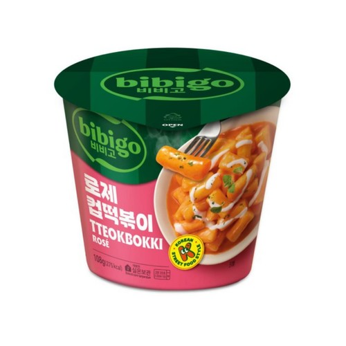 CJ 비비고 로제 컵떡볶이 (108G)