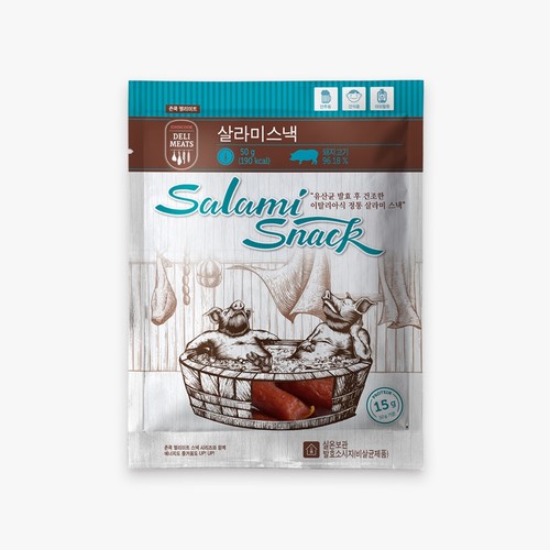 존쿡 델리미트 살라미스낵 (50G)