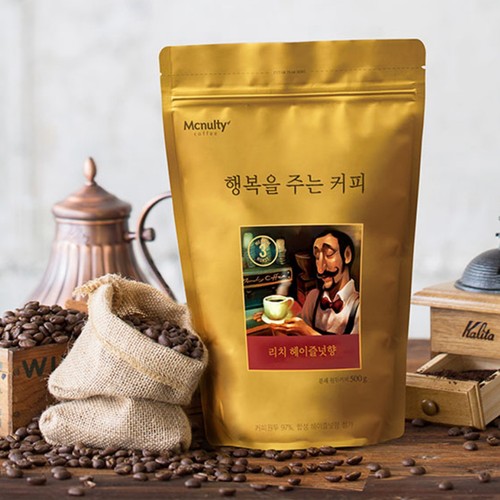 맥널티 헤이즐넛 (분쇄) (500G)