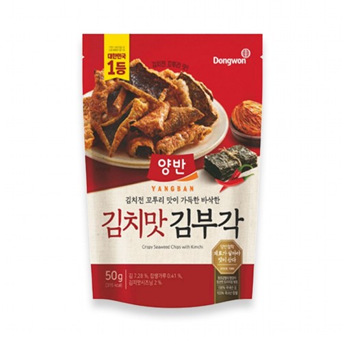 양반 김부각(김치맛) (50G)