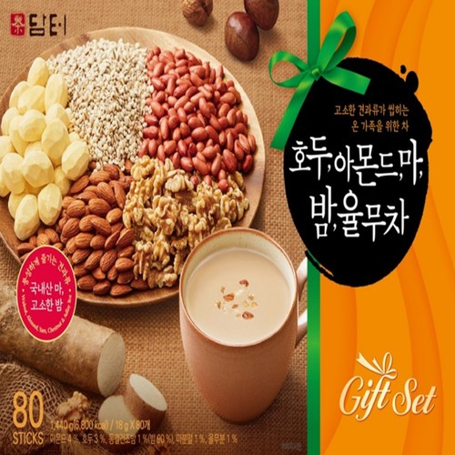 [추석 선물세트 사전예약] 담터 호두아몬드마 밤율무차 (SET)