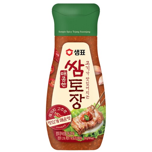 샘표 매콤쌈토장(스퀴즈) (350G)