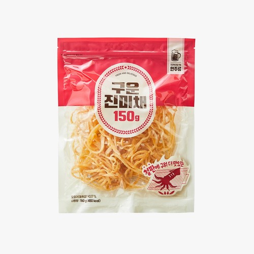 철판에 구운 진미채 (150G)