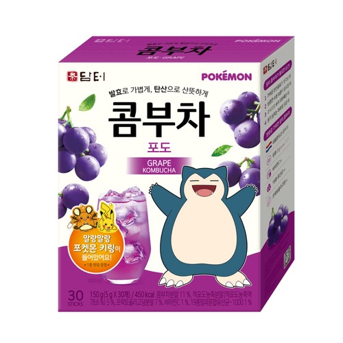 담터 콤부차 포도 포켓몬 기획 (5G*30입)