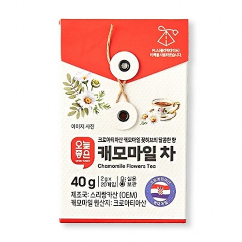 오늘좋은 캐모마일 차 (2G*20입)