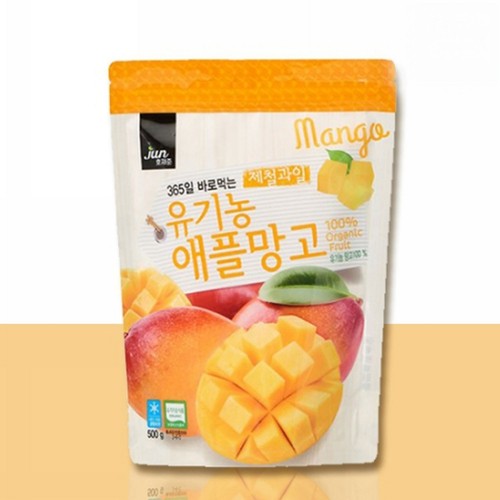 냉동 유기농 애플망고 (500G/봉)