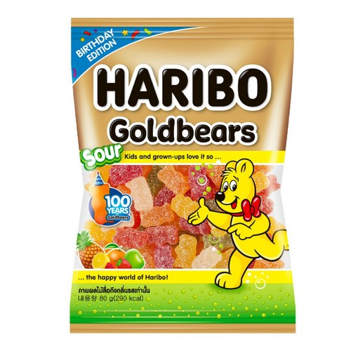 하리보 골드베어 사우어 (80G)