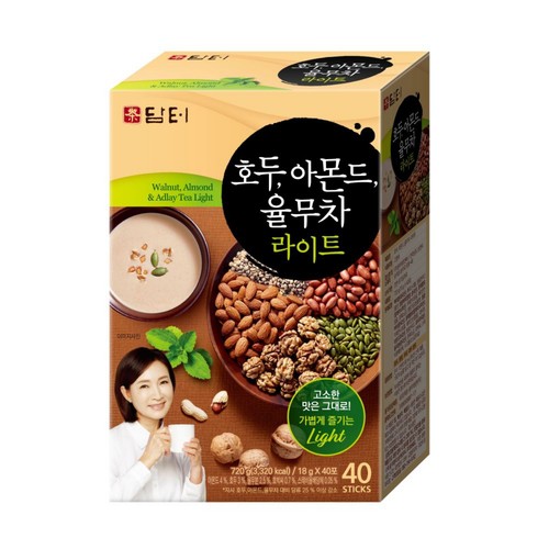 담터 호두아몬드율무차 라이트 (18G*40입)