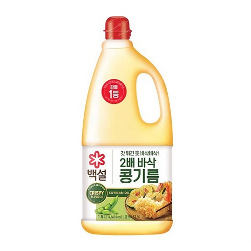 백설 2배 바삭 식용유 (1.8L)