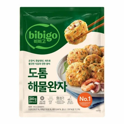 CJ 비비고 도톰해물완자 (340G)