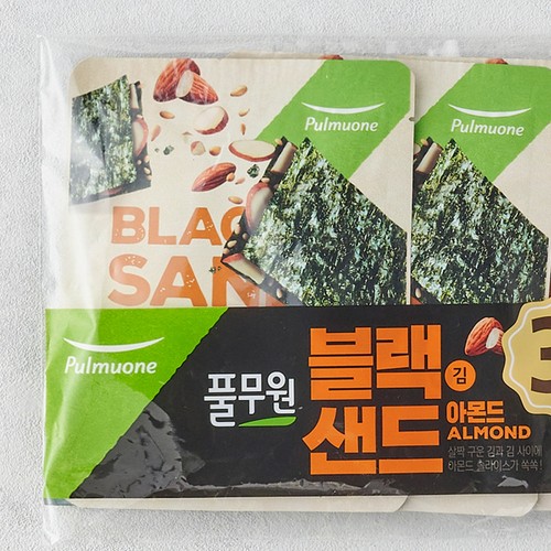 풀무원 블랙 김샌드 기획(아몬드,3봉) (20G*3봉)
