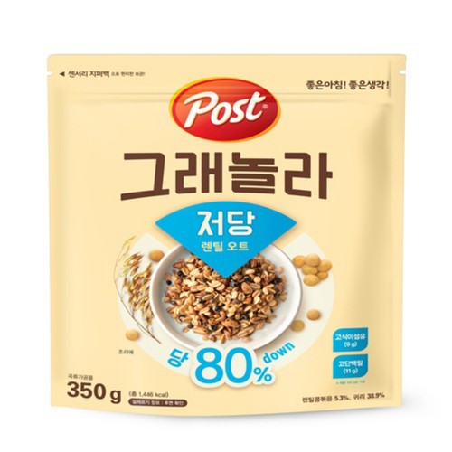 포스트 그래놀라 저당 렌틸오트 (350G)