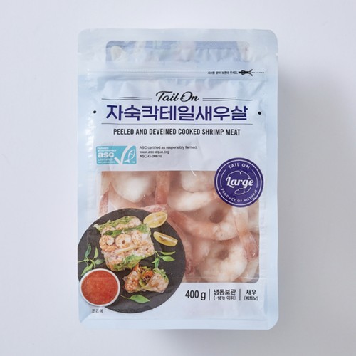 ASC 자숙 칵테일 새우살 (대) (400G)