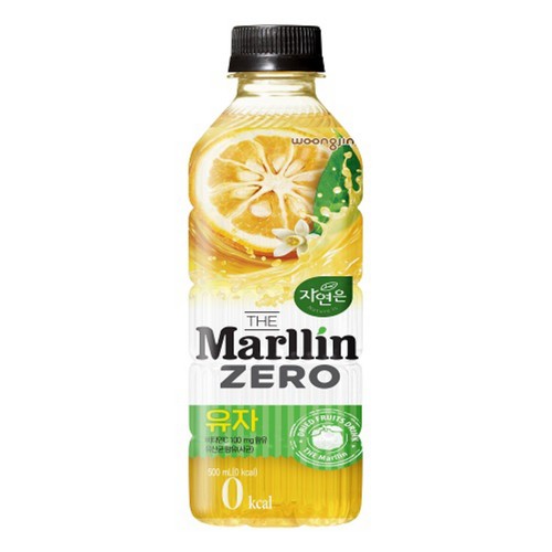 웅진식품 자연은 더말린 유자 (500ML)