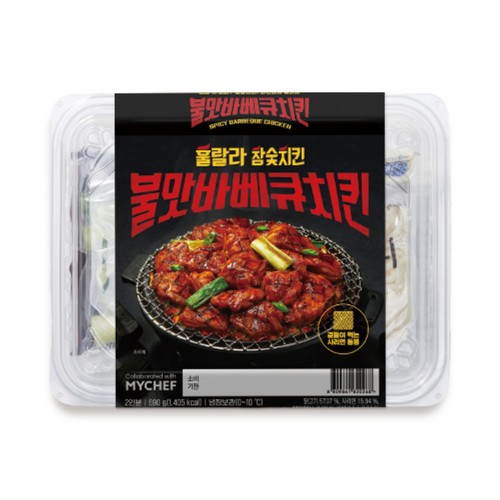 마이셰프 훌랄라 불맛 바베큐 치킨 (690G)