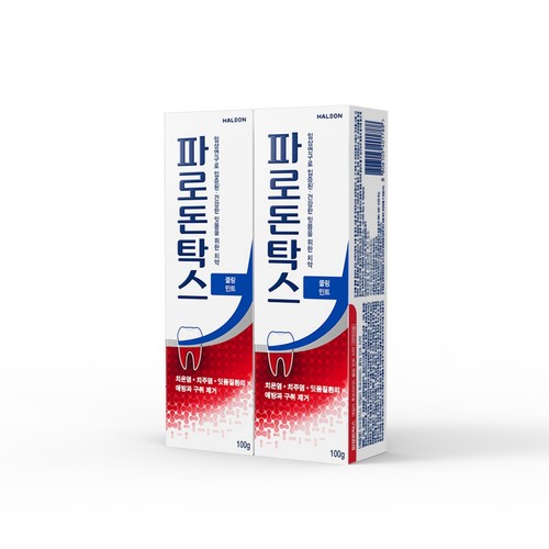  파로돈탁스 쿨링민트 치약 (100G*2)