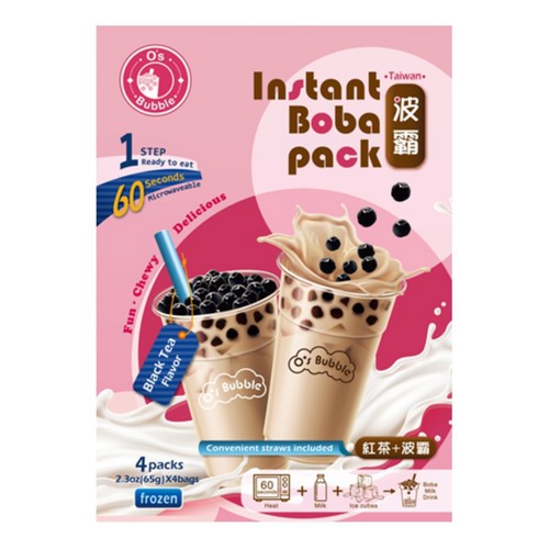 오스버블 보바팩 버블티 블랙티 (260G)