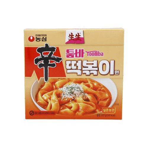 농심 생생신툼바떡볶이면 (252G)