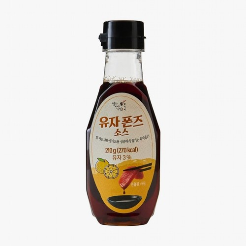 잘식비 유자폰즈소스(판매용) (210G)