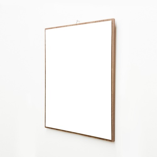  심플 벽거울 (내추럴) (30*40*2CM)