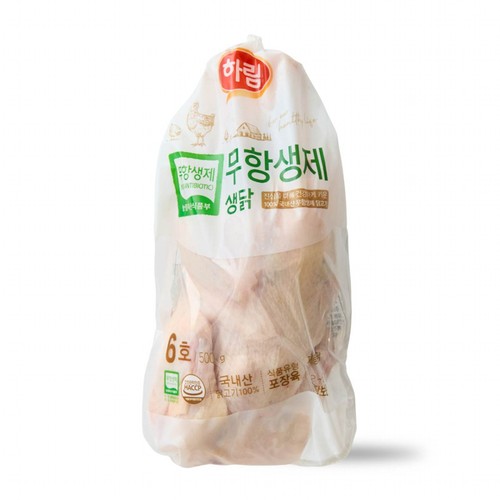 [농할할인가 3,792원] 무항생제 영계 (500G)