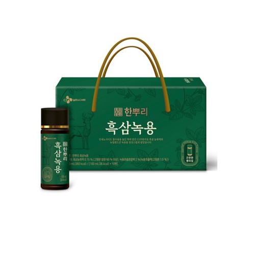 한뿌리 흑삼녹용 병 (10ML*10입)
