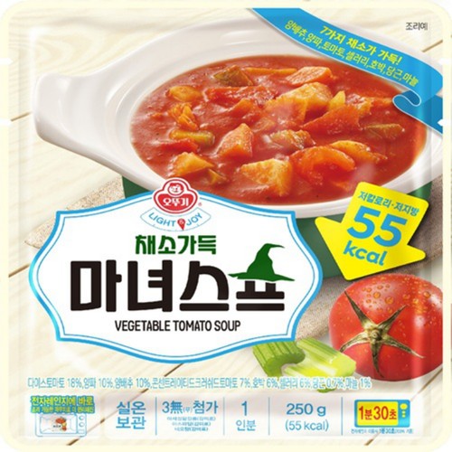오뚜기 채소가득 마녀스프 250G