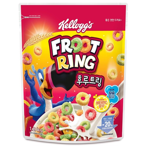 켈로그 후루트링 대용량 (1,200G)