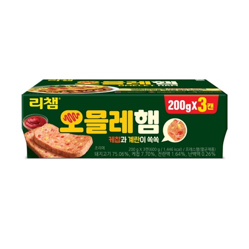 동원 리챔 오믈레햄 (200G*3입)