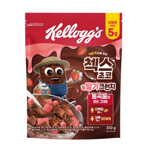 켈로그 첵스초코 딸기크런치 (350G)