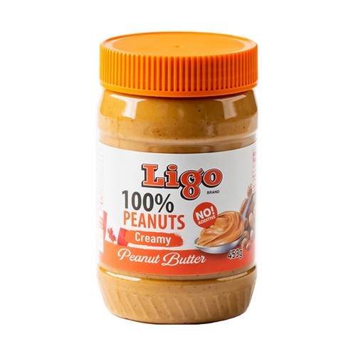 리고 100% 땅콩버터 크리미 (453G)