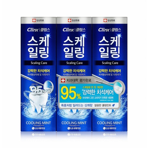 클링스 스케일링케어 (쿨링민트) (100G*3입)