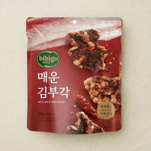 비비고 매운 김부각 (50G)