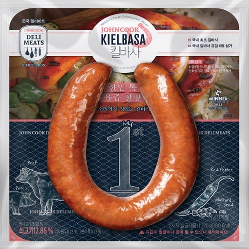 존쿡 델리미트 킬바사 소시지 (270G)